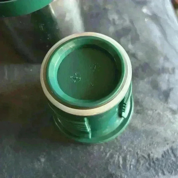 Classic Stanley Vacuum Thermos Bottle Coffee Green Hammertone 1 L. Stain… - Picture 6 of 8